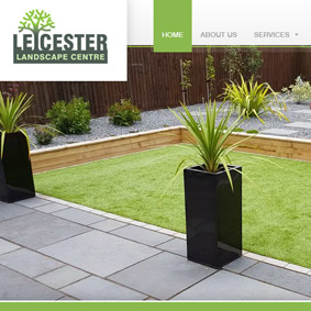 Web Design for Leicester Landscape Centre